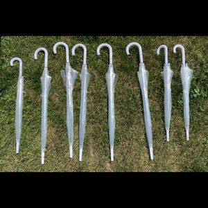 Sara glove plastic dome umbrellas adult and kids